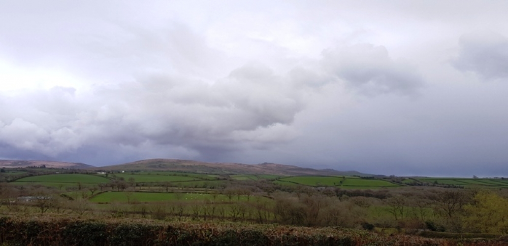 Views towards Dartmoor